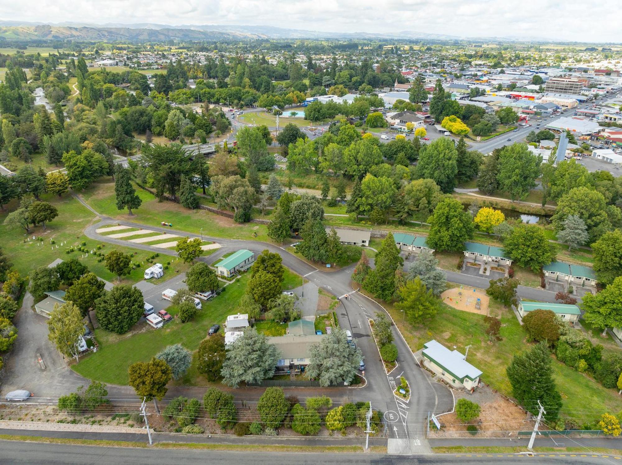 Mawley Holiday Park Masterton Eksteriør bilde